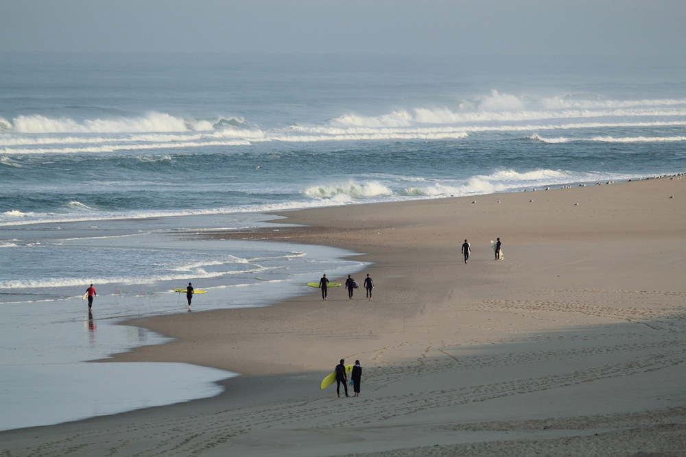 les surfeurs !