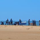 Les surfeurs ..bleus.. !