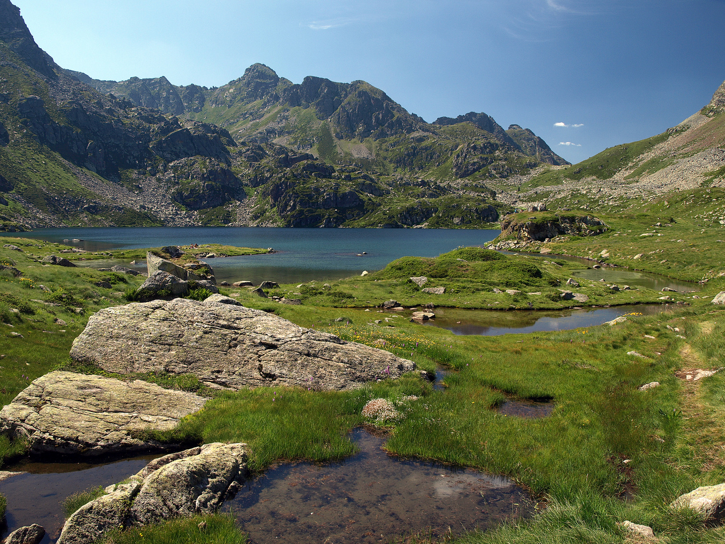 Les Étangs de Fontargente (Pyrénées Ariégeoise)