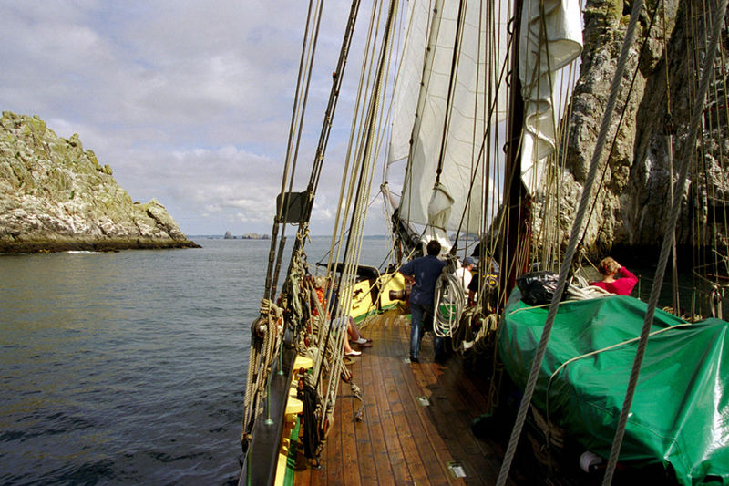 Les Tas de Pois vus de La Recouvrance - Presqu'île de Crozon