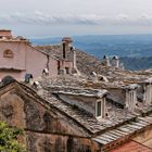 Les toits à Cervione ( Corse  )