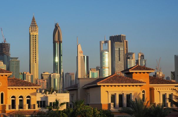 Les toits bas et les toits hauts - Dubaï