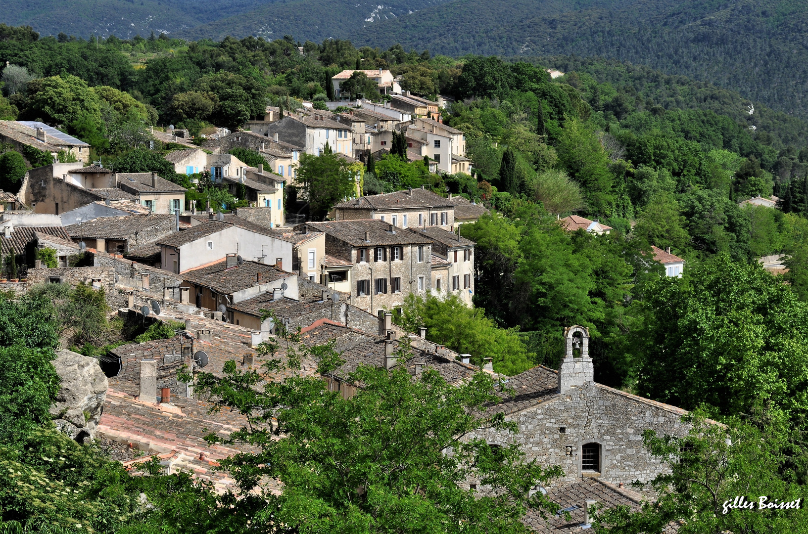 les toits de Ménerbes 