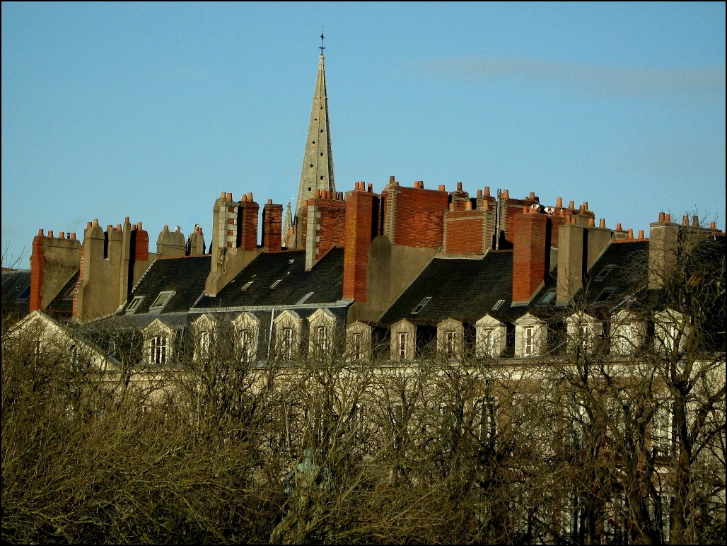 Les toits de Nantes