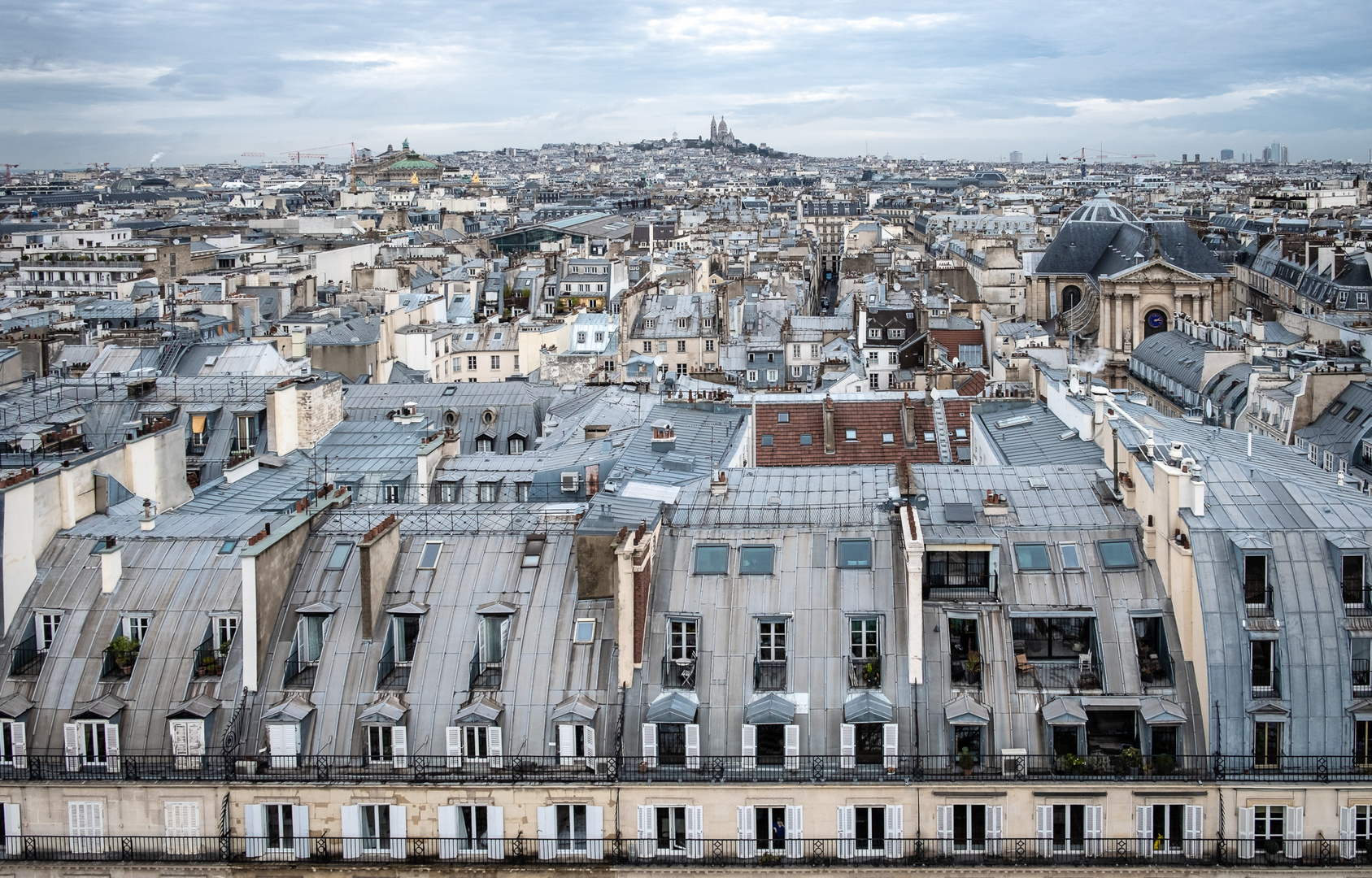 Les toits de Paris