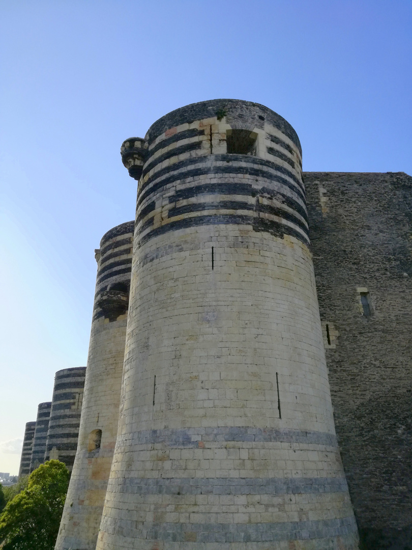 Les tours d'Angers