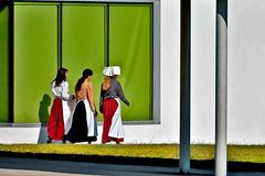 Les trois filles à la Hopper