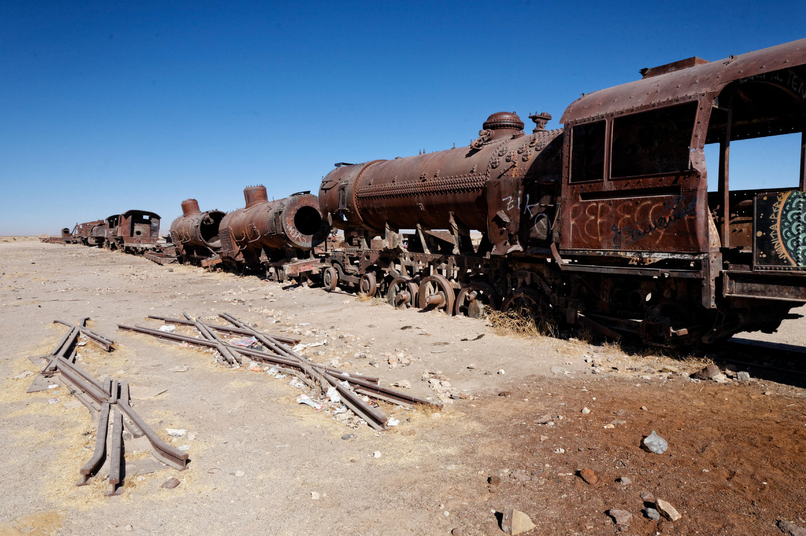 Les vestiges d'un temps révolu, Uyuni