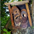 Les vieilles chaussures - Parc de Wesserling