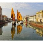 les vieux gréments de Cesenatico