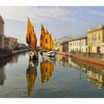 les vieux gréments de Cesenatico