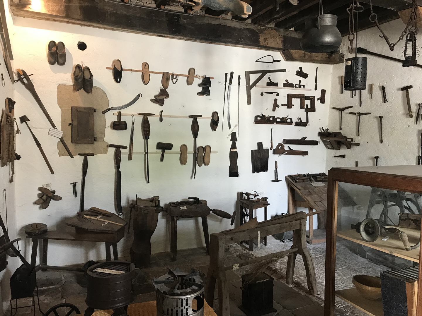Les vieux outils à Navarrenx
