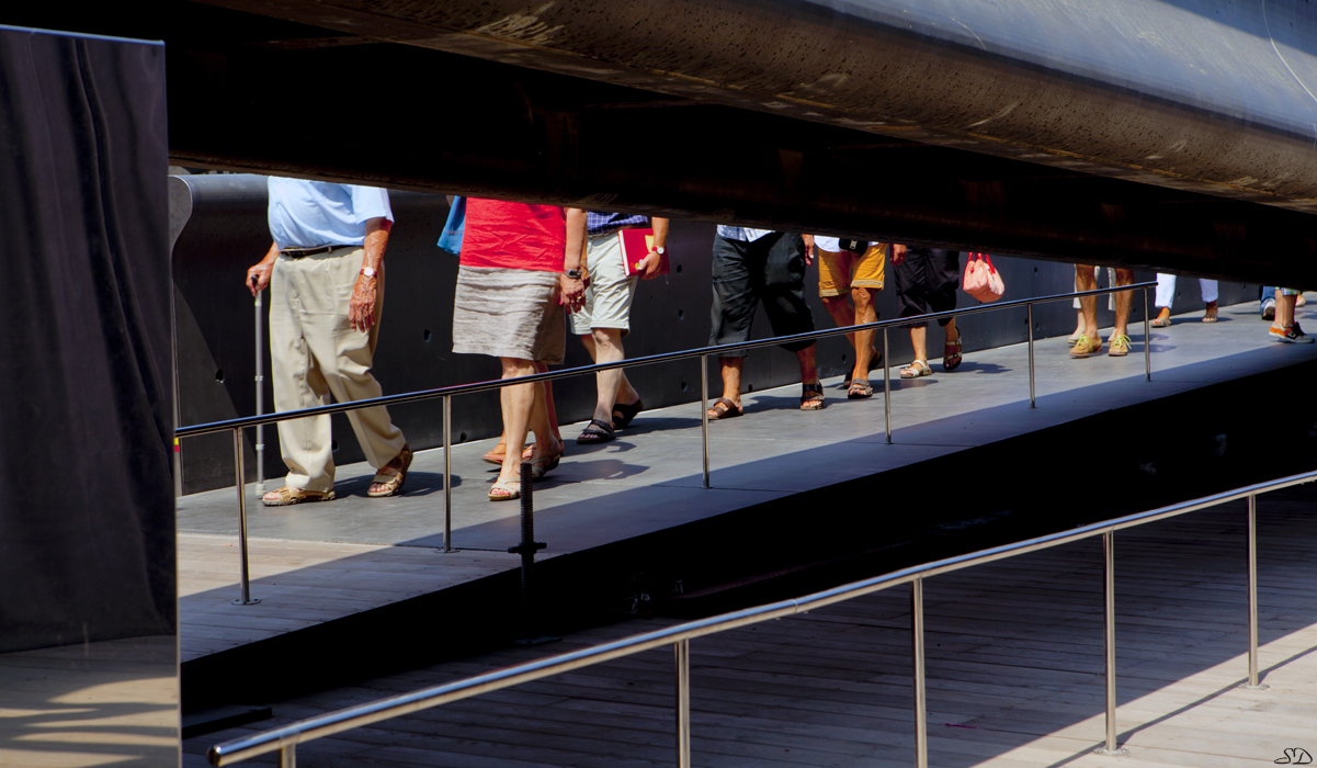 Les visiteurs du MUCEM