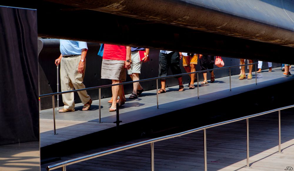 Les visiteurs du MUCEM