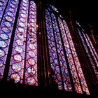 Les vitraux de la chapelle haute de la Sainte-Chapelle à Paris