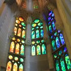 Les vitraux de la Sagrada familia