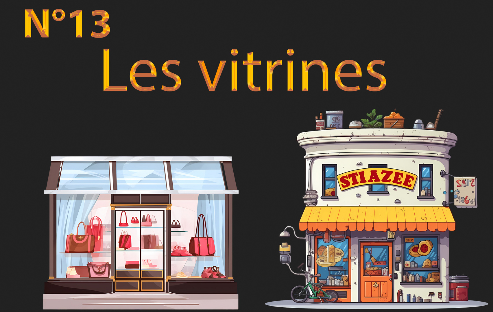  Les vitrines