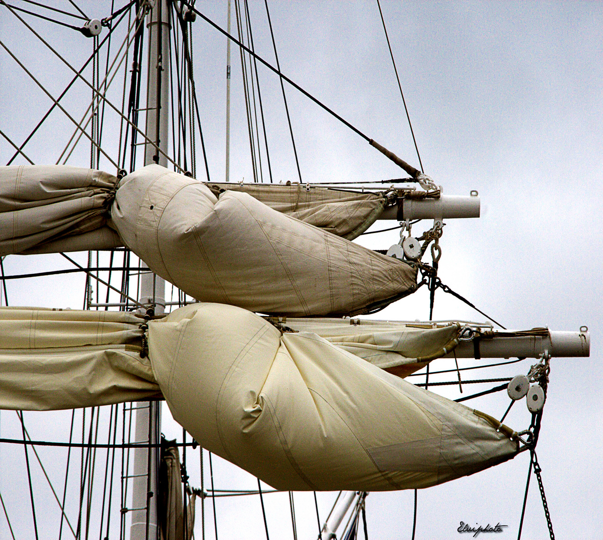 Les voiles au vent