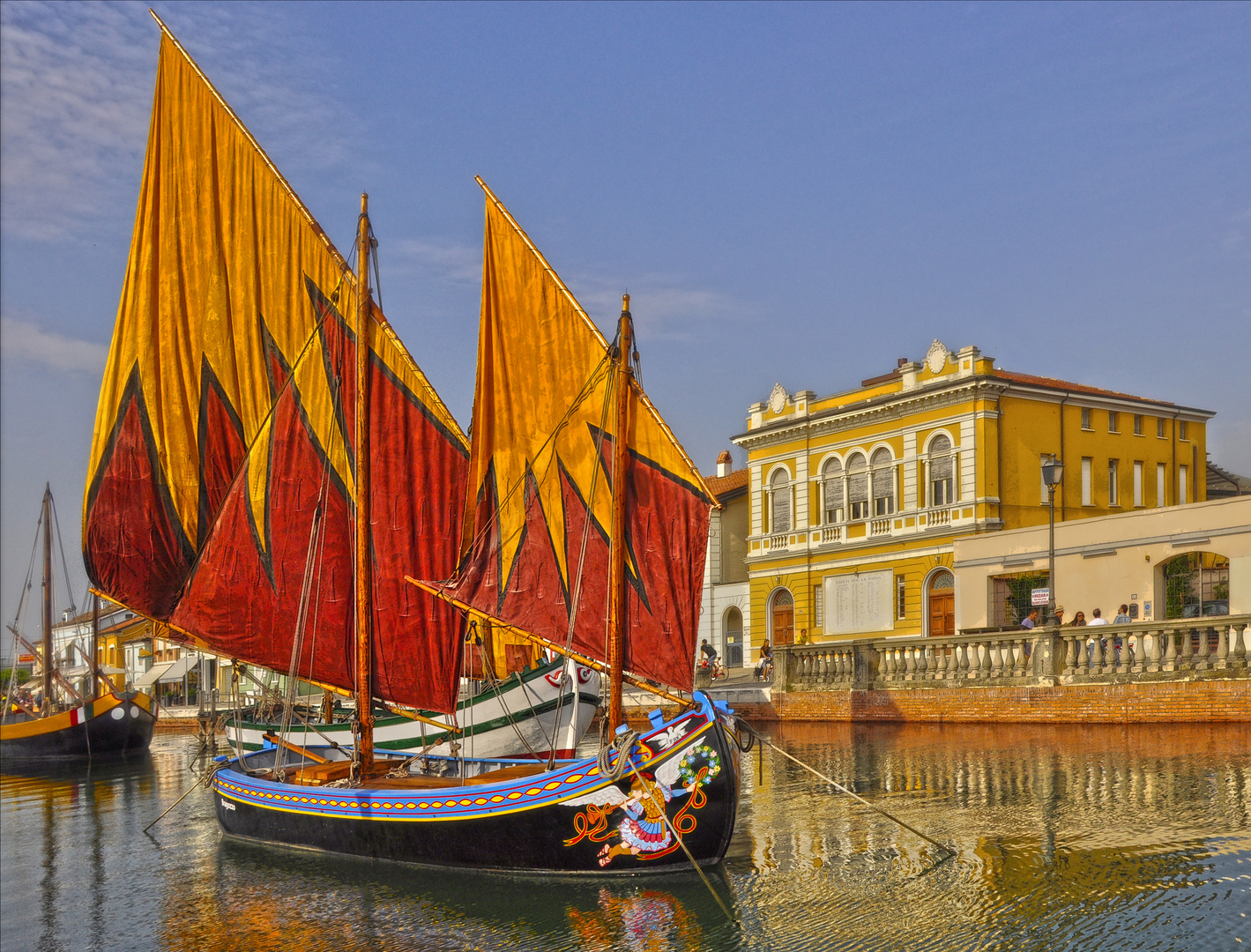 Les voiles de Cesenatico