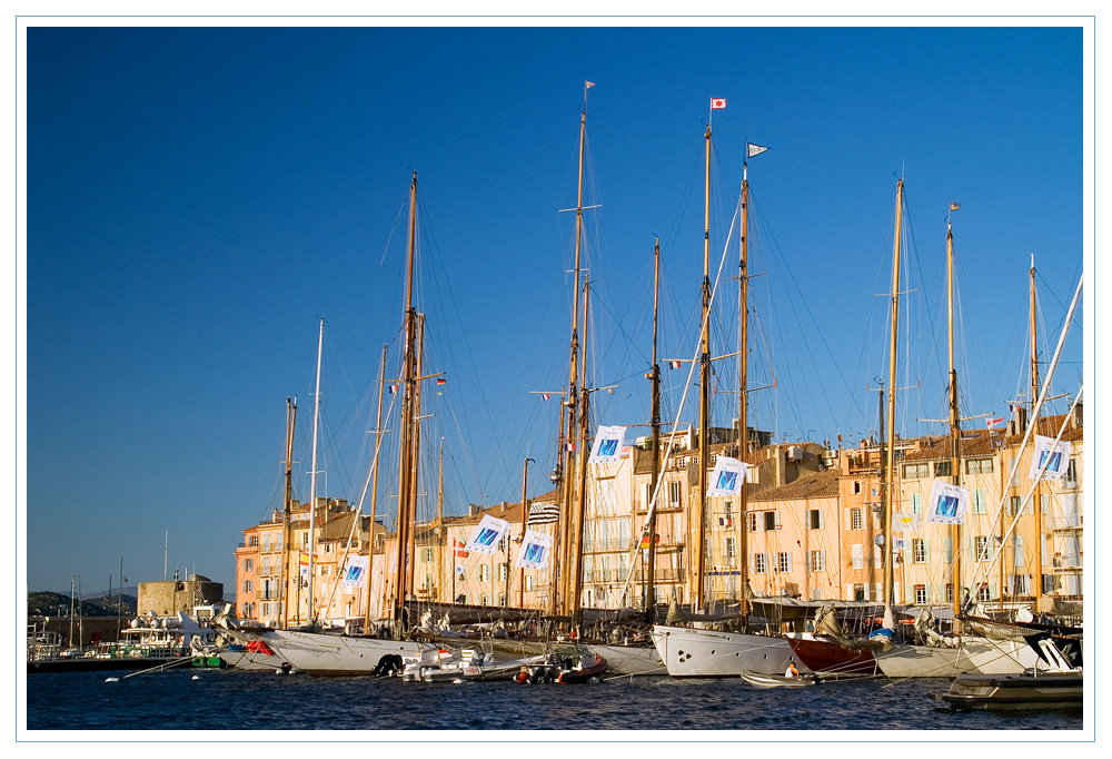 Les Voiles de St Tropez: Der Hafen