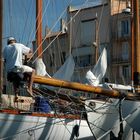 Les Voiles de St. Tropez - preparing for take of