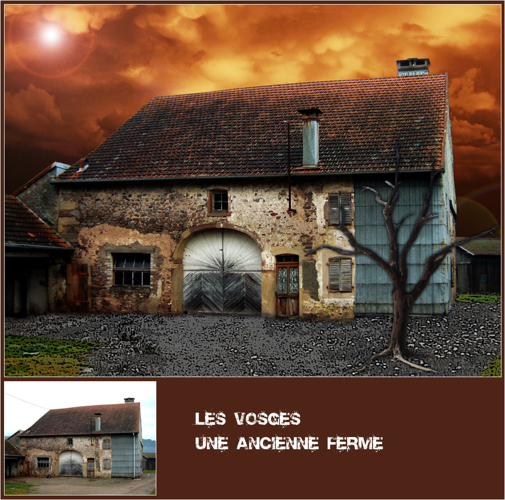 Les Vosges : Une ancienne ferme de Gérald TANNEUR 