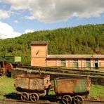 les wagonnets de la mine ... La Grand-Combe, Gard