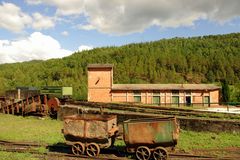 les wagonnets de la mine ... La Grand-Combe, Gard