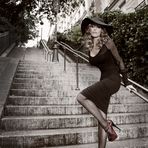 l´escalier de sacré coeur