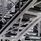 L'escalier du centre G.Pompidou