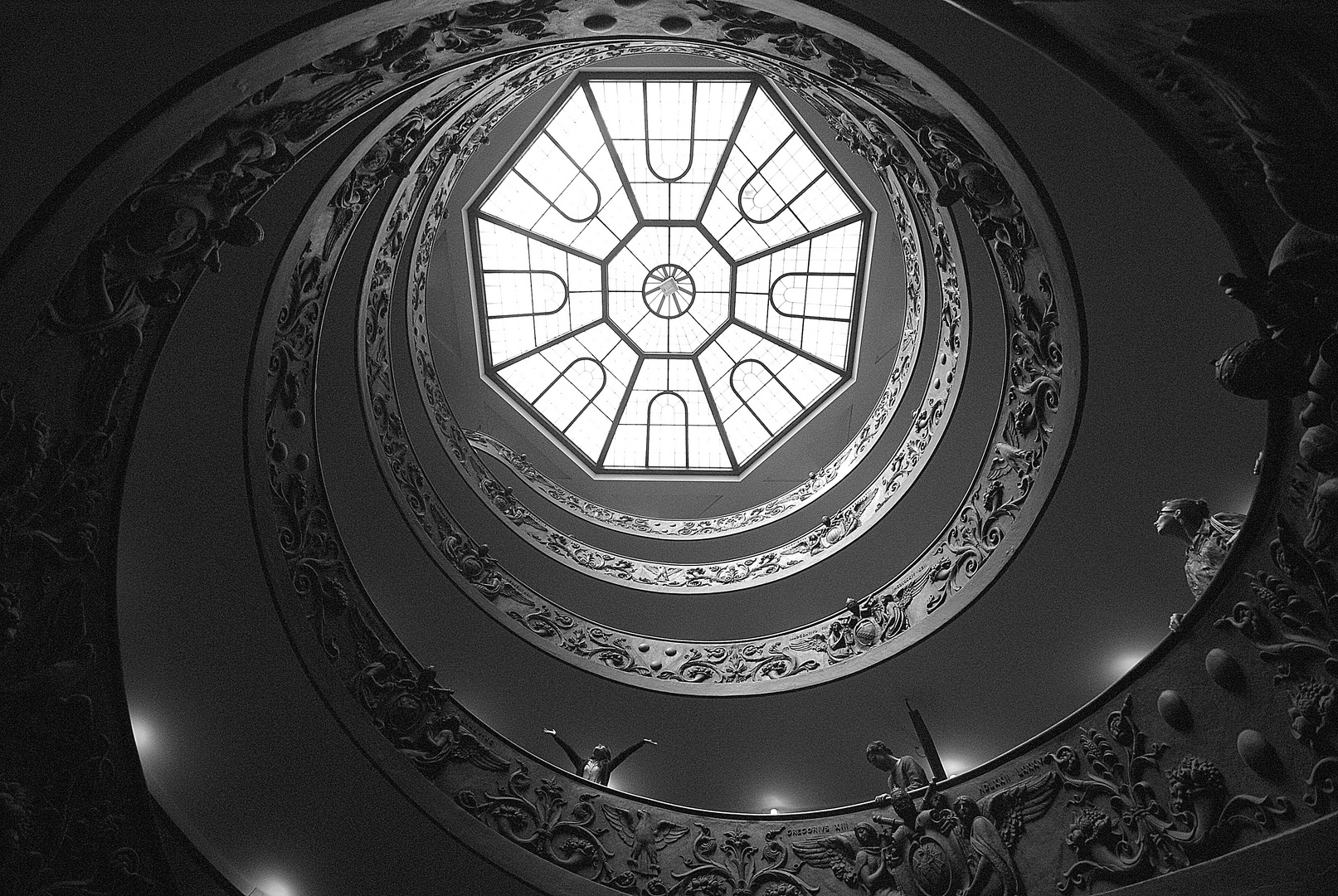 L'escalier du Vatican