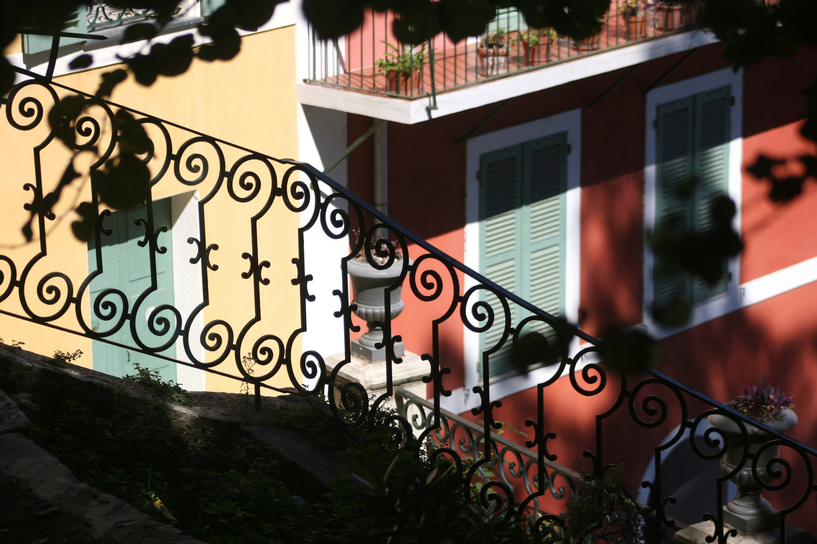 L'escalier qui descend vers le port