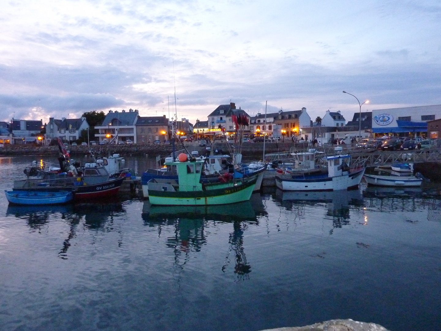 Lesconil am Abend