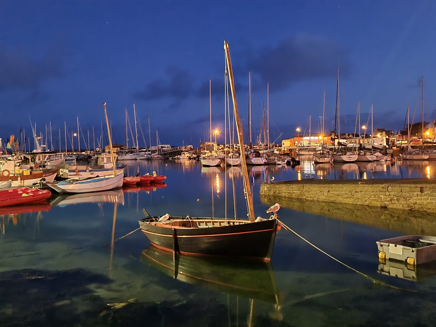 Lesconil de nuit