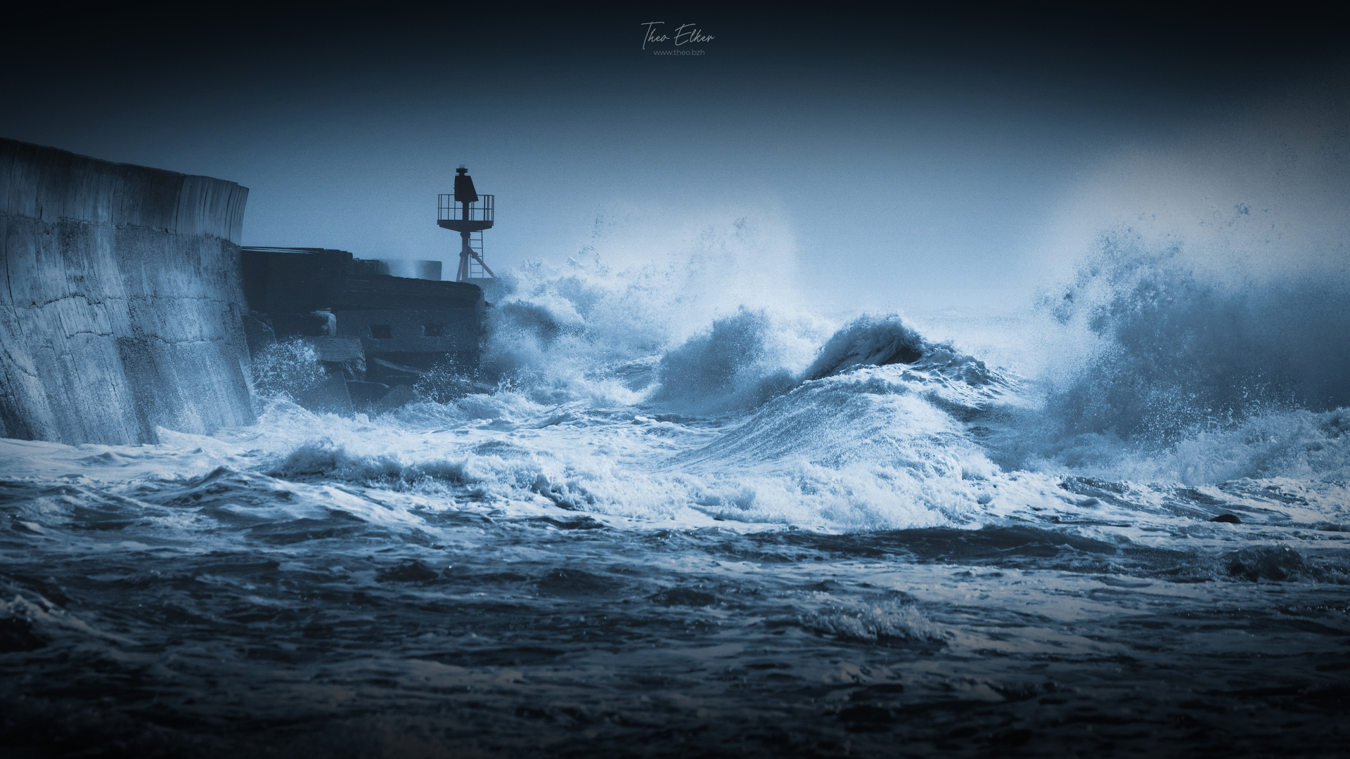 Lesconil, tempête / Sturm