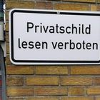 Lesen verboten 