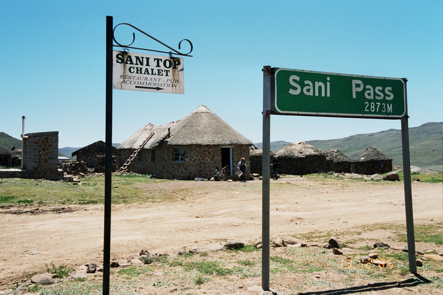 Lesotho: Am Sanipass in den Dragensbergen