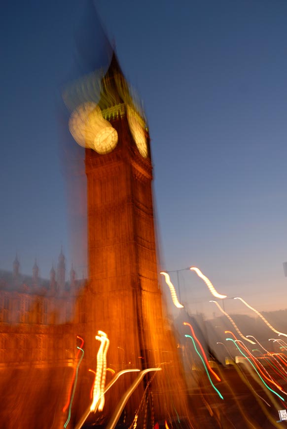 L'esplosione di colore del Big Ben