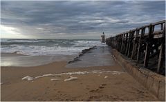 L’Estacade de Capbreton après la tempête