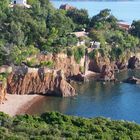 l'Esterel,coté mer....