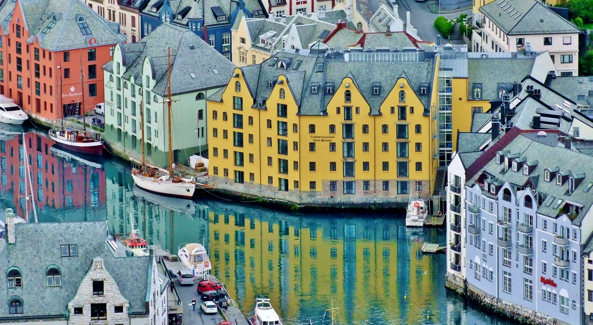 Ålesund an der Westküste Norwegens