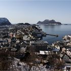 Ålesund aus halber Höhe