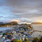 Ålesund im Abendlicht