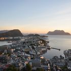 Ålesund sett fra Aksla