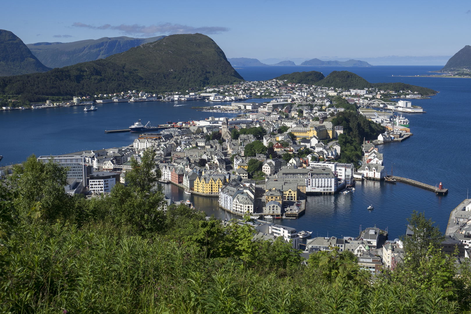 ~ Ålesund von oben~