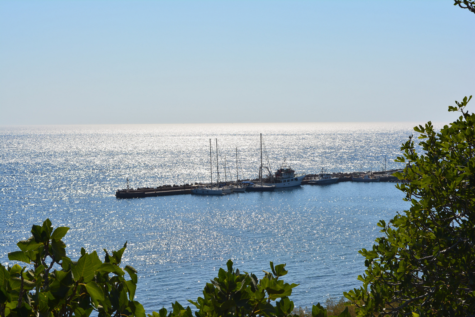 Lesvos, Molivos Harbour