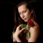 Lesya et la rose