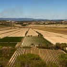 L'étang de Montady vu de l'oppidum d'Ensérune