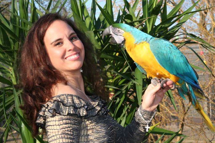 Leticia im Vogelpark Niendorf/Ostsee