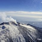 L'Etna con i suoi crateri sommitali...in volo